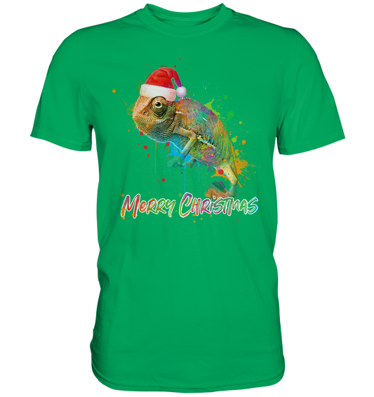 Christmas Chameleon - Premium Shirt